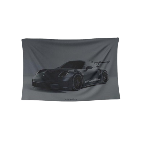 Porsche 911 flag