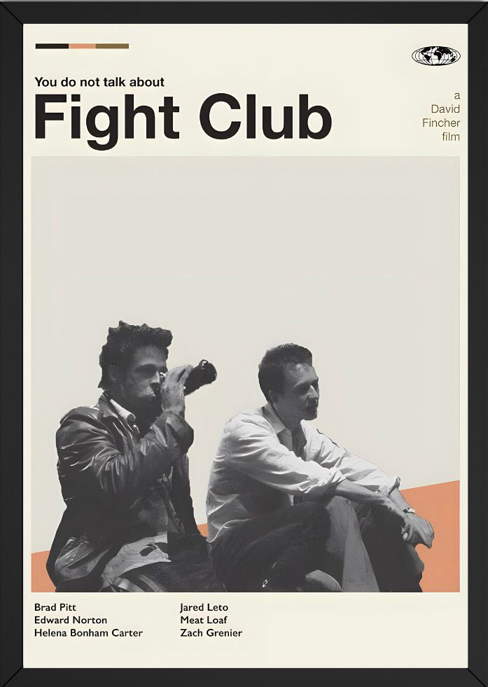 Fight club poster poster