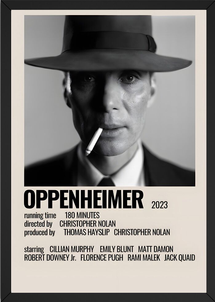 Oppenheimer poster